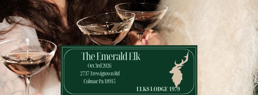 The Emerald Elk β SAT 3 β SUN 4 OCT