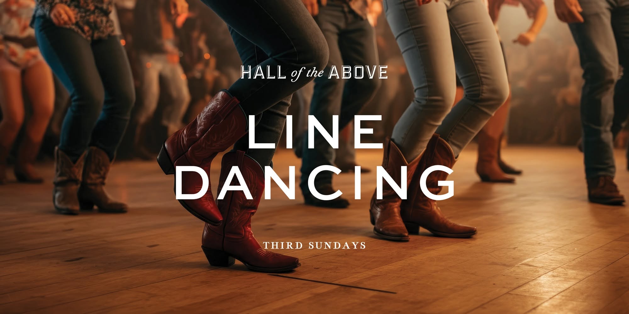 Line Dancing at Hall of the Above — SUN 18 – MON 19 OCT