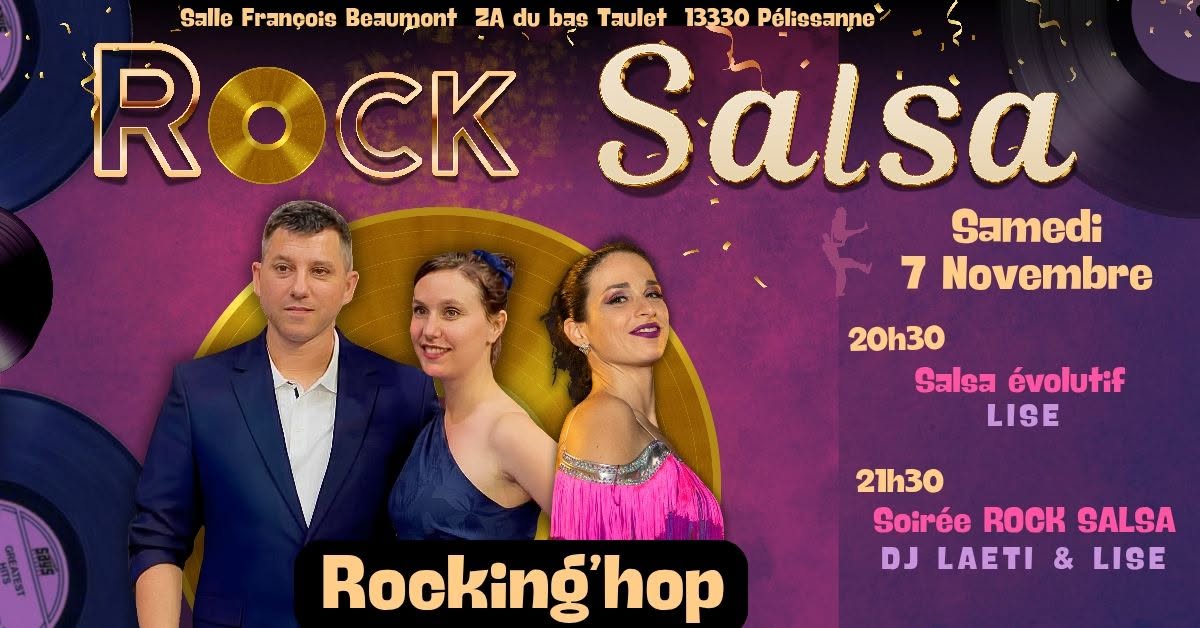 Soirée Rock-Salsa samedi 7 novembre — SAT 7 – SUN 8 NOV