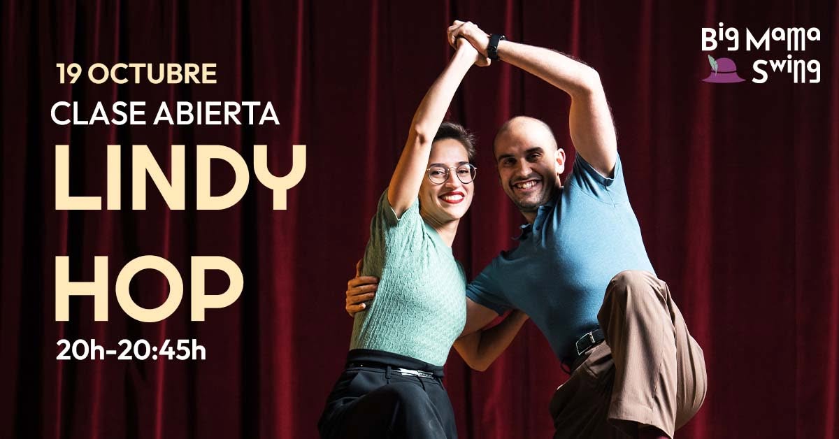 Lindy Hop · Clase abierta gratuita — MON 19 OCT
