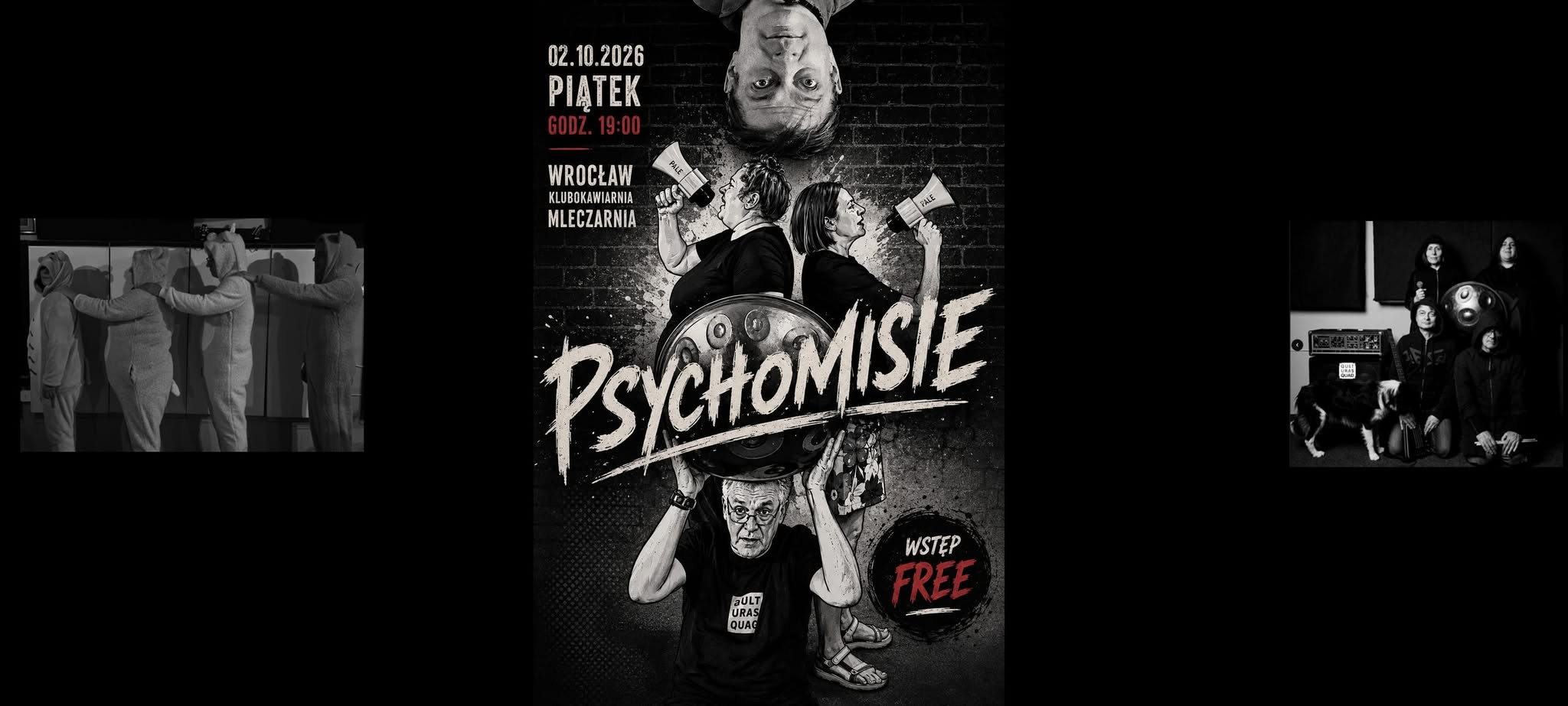 PSYCHOMISIE @ KLUBOKAWIARNIA MLECZARNIA WROCŁAW — FRI 2 OCT