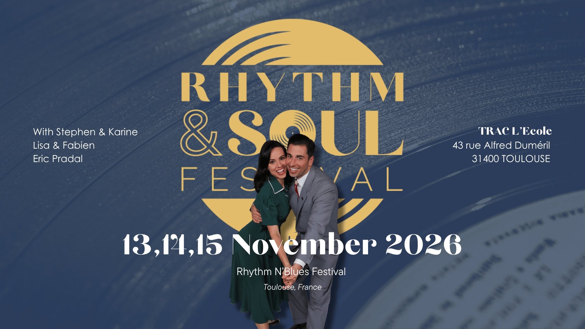 Rhythm N'Soul Festival - Rhythm N'Blues — FRI 13 – SUN 15 NOV