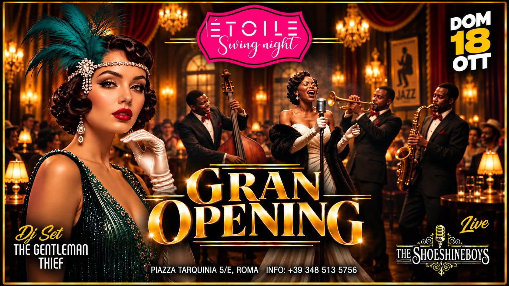 Etoile Swing Night — SUN 18 OCT