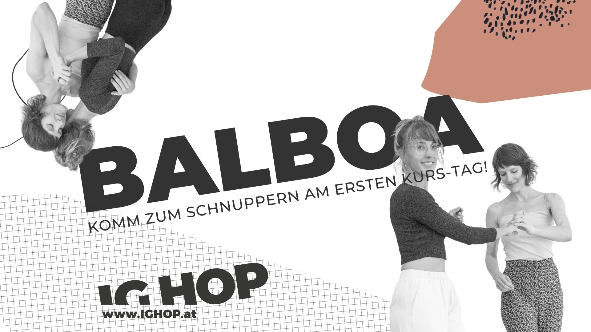 Schnuppertag bei den neuen Balboa Kursen — MON 5 OCT