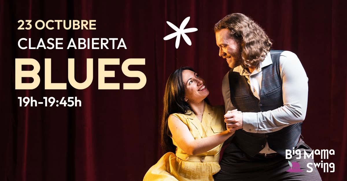 Blues · Clase abierta gratuita — FRI 23 OCT