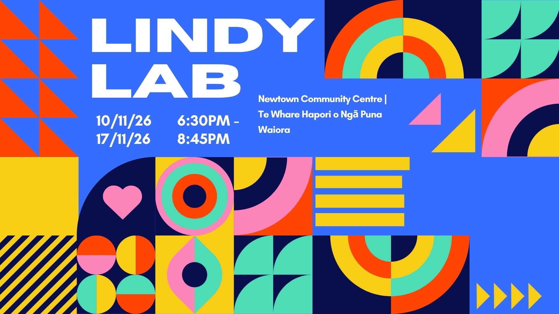LINDY LAB: Level up your Lindy! — TUE 10 NOV