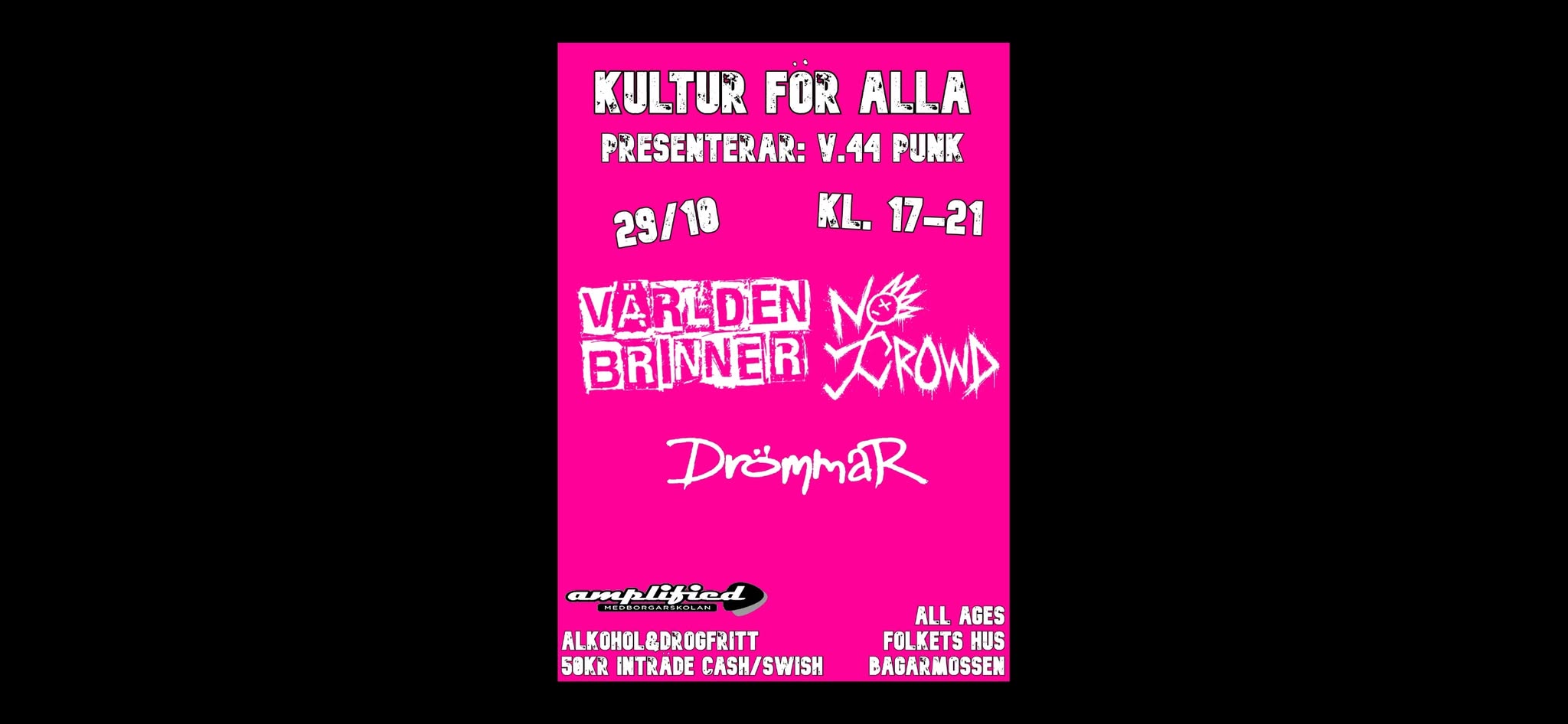 v.44 Punk! — THU 29 OCT