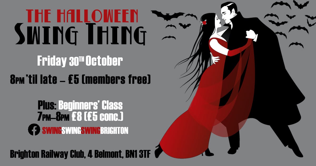 The Friday Night Swing Thing - October 30th — FRI 30 OCT