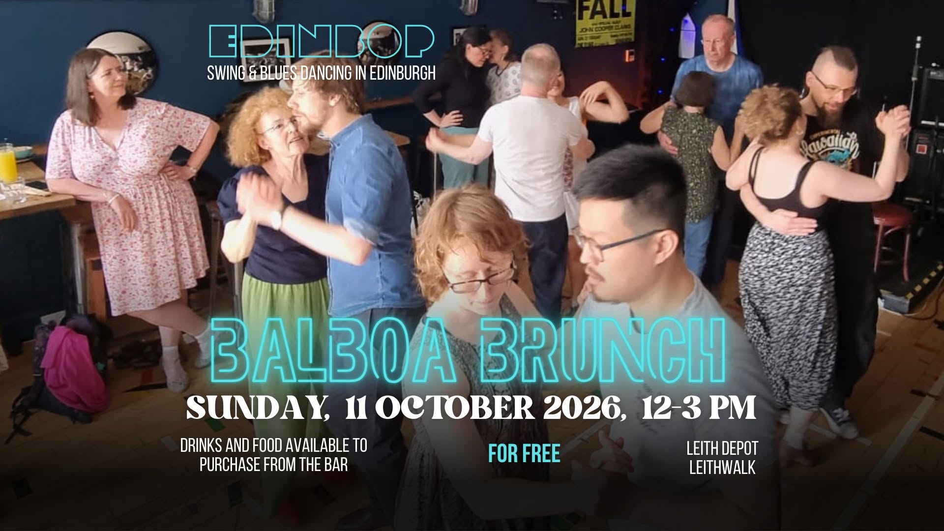 Edinburgh Balboa Brunch — SUN 11 OCT