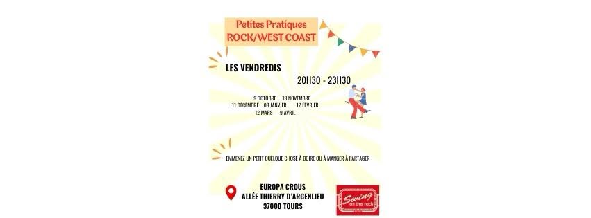 Petites pratiques Rock et West Coast Swing — FRI 9 OCT