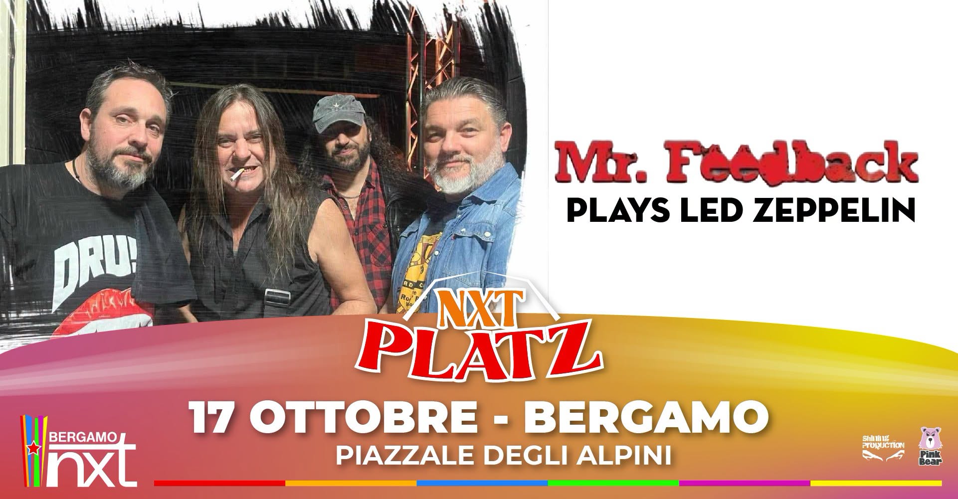 Mr Feedback plays Led Zeppelin @ NXT Platz, Bergamo - 17 ottobre β SAT 17 OCT