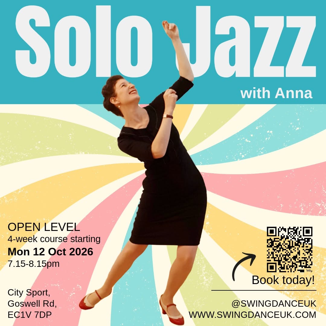 4-Week Solo Jazz Course with Anna — MON 12 OCT