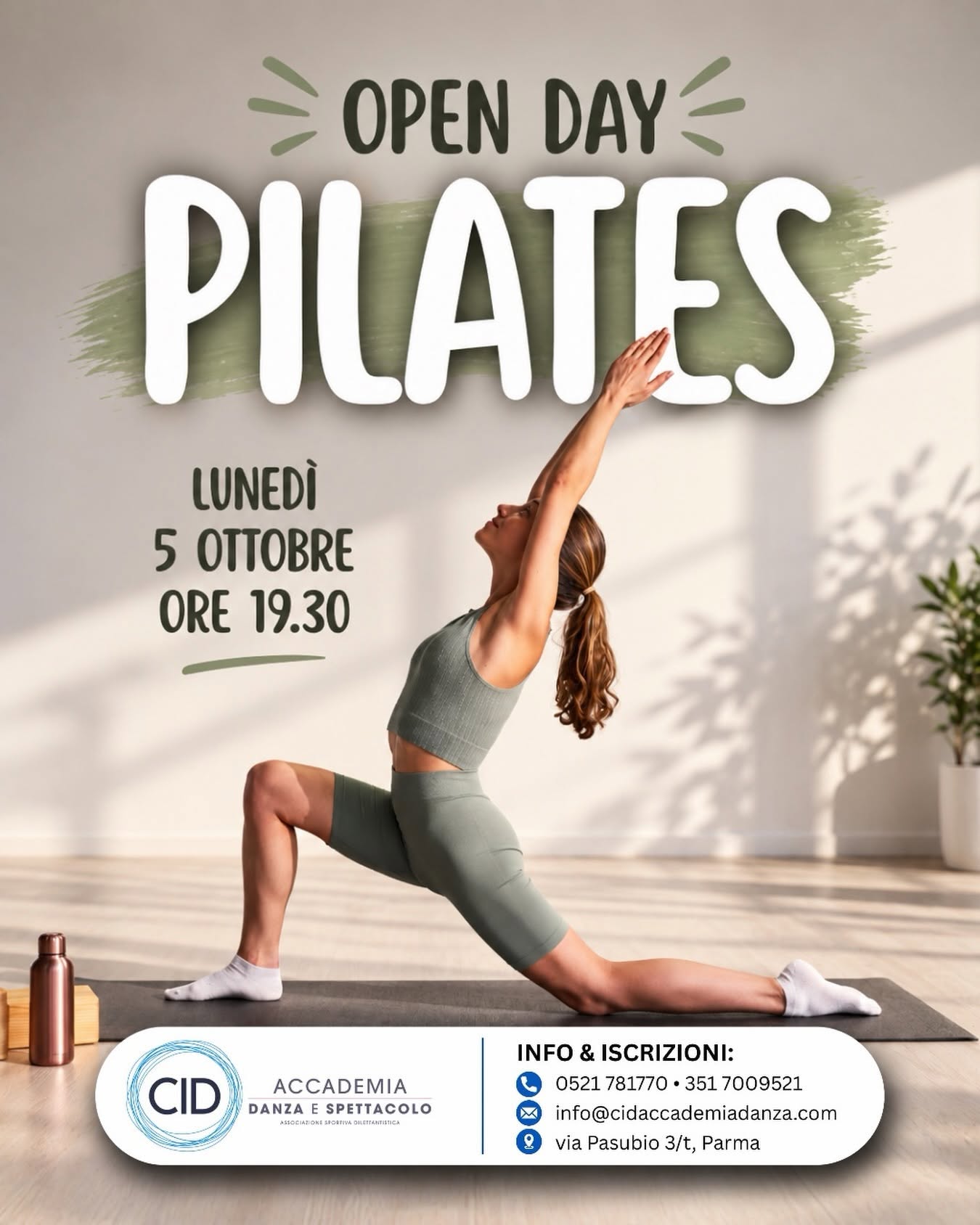 Open Day di Pilates — MON 5 OCT
