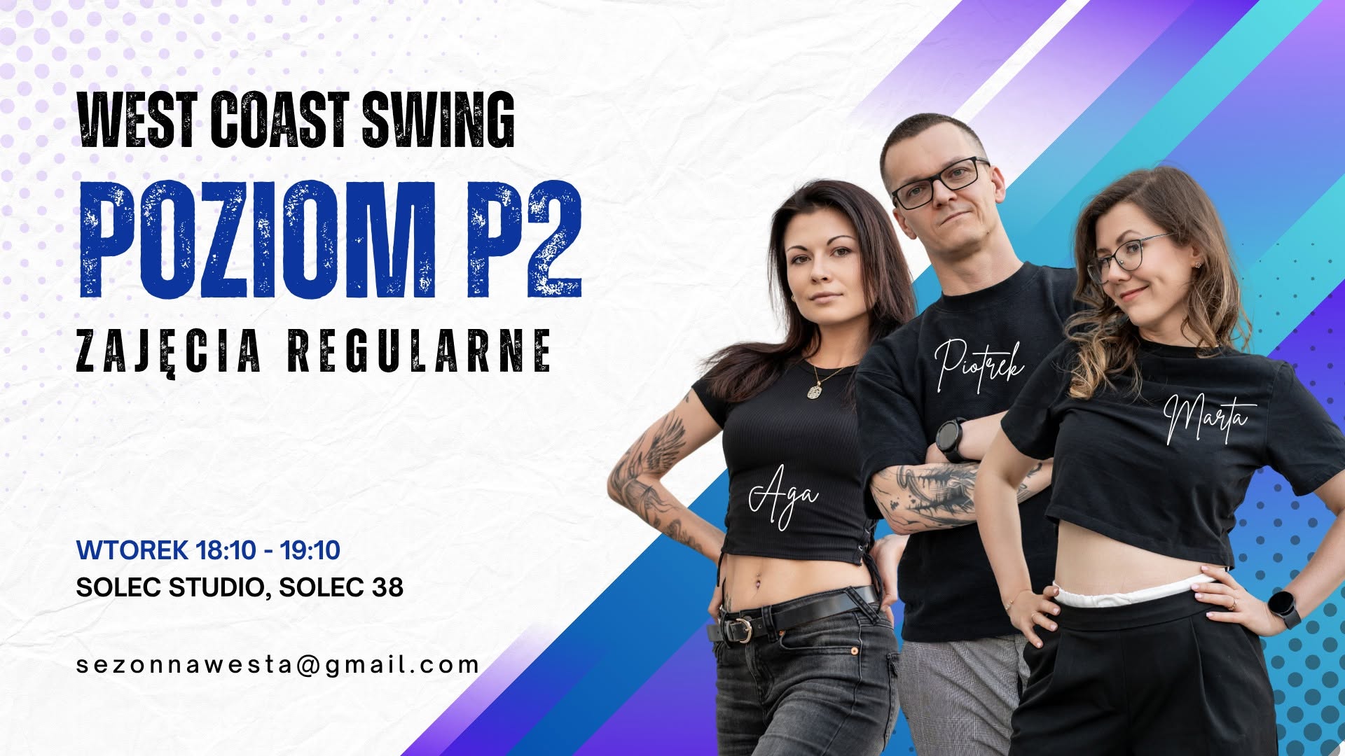 West Coast Swing Poziom P2 — TUE 6 OCT