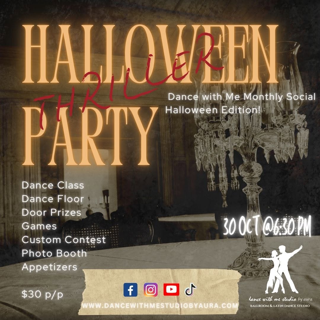 Halloween Party - Thriller Dance with Me Social Halloween Edition β FRI 30 OCT