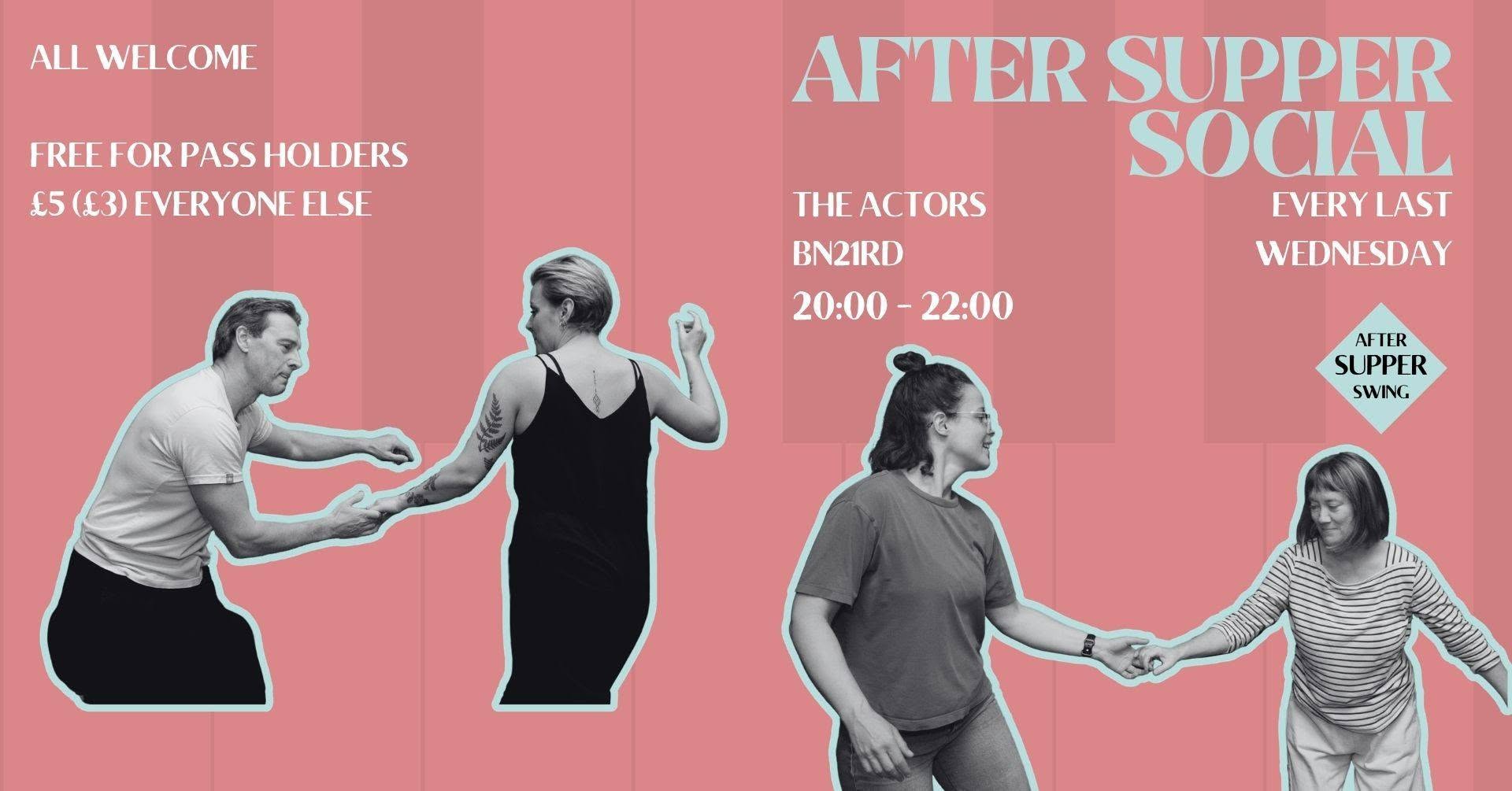 *New* After Supper Social - Last Wednesday of Every Month — WED 28 OCT