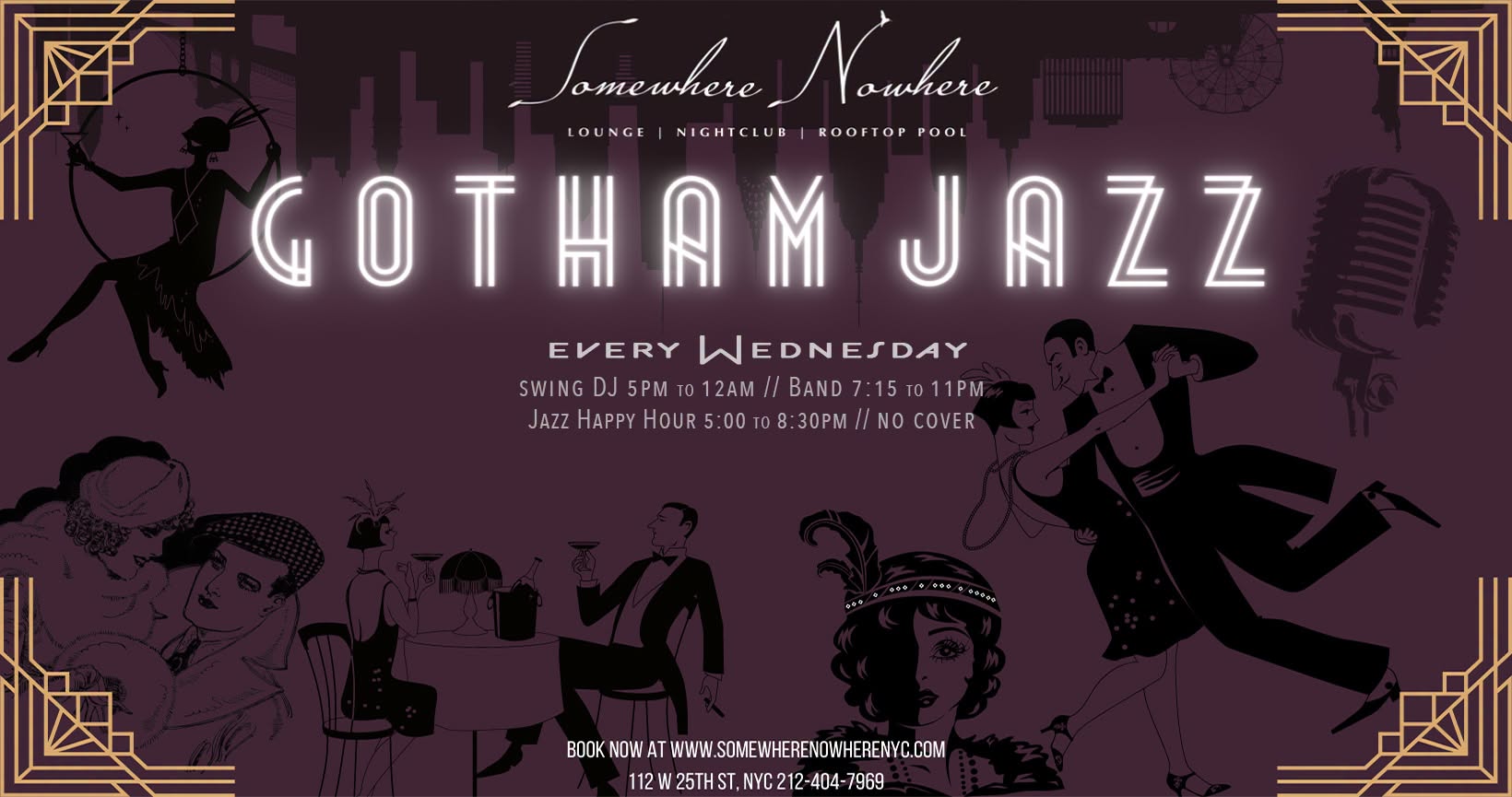 GOTHAM JAZZ: Hot Toddies Jazz Band (Oct 7th) — WED 7 OCT
