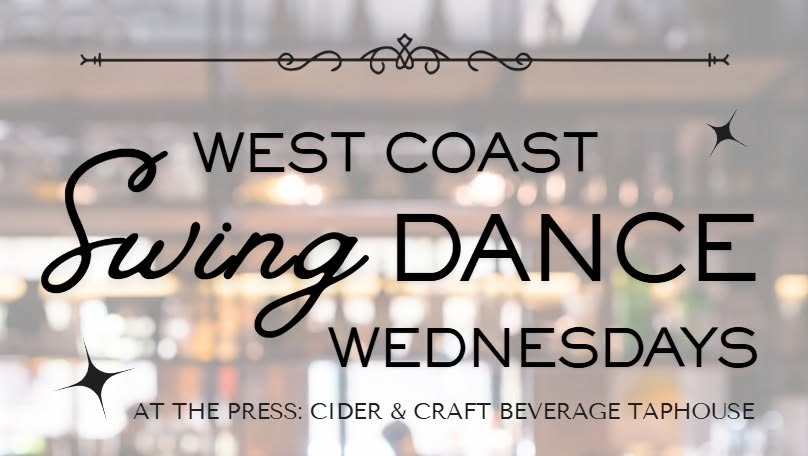 West Coast Swing Dance Wednesdays — WED 7 – THU 8 OCT