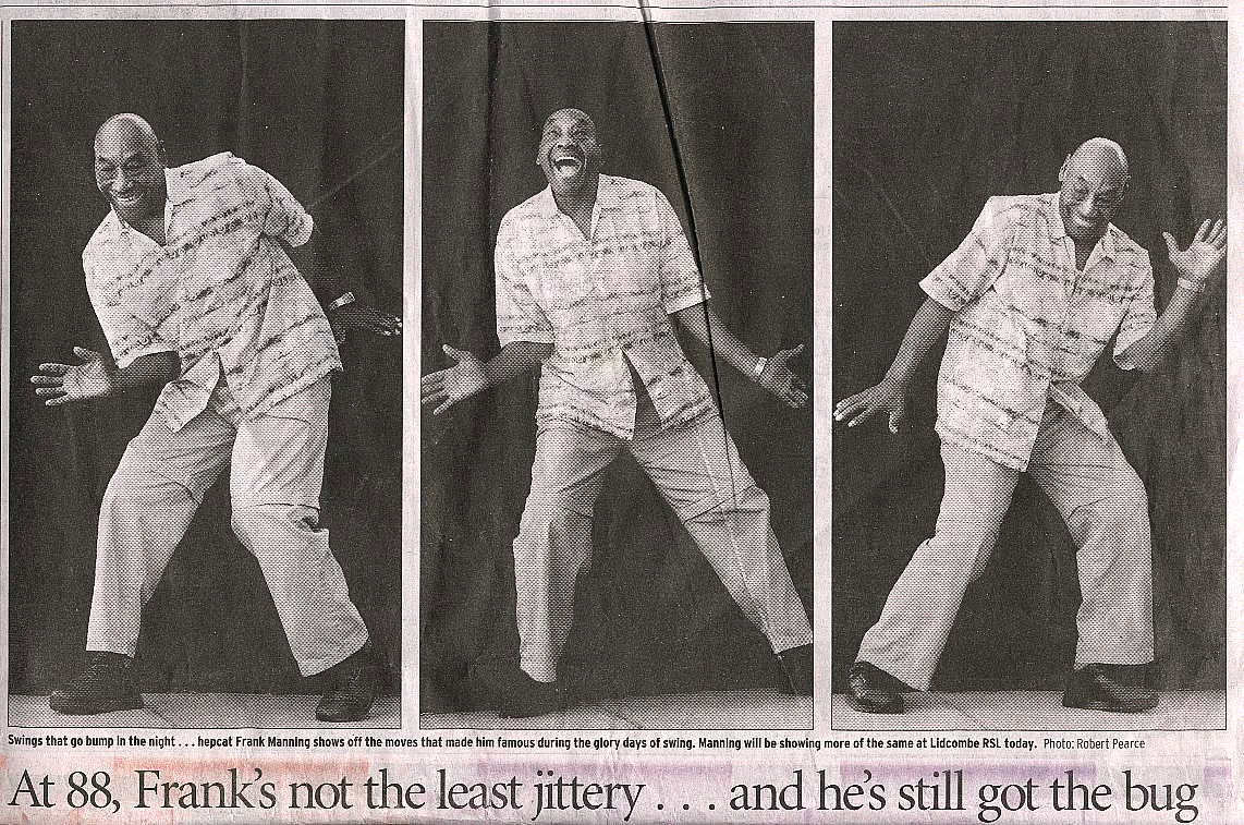 Stage Shim Sham Shimmy de Frankie Manning avec Jenn et Lionel — SUN 4 OCT