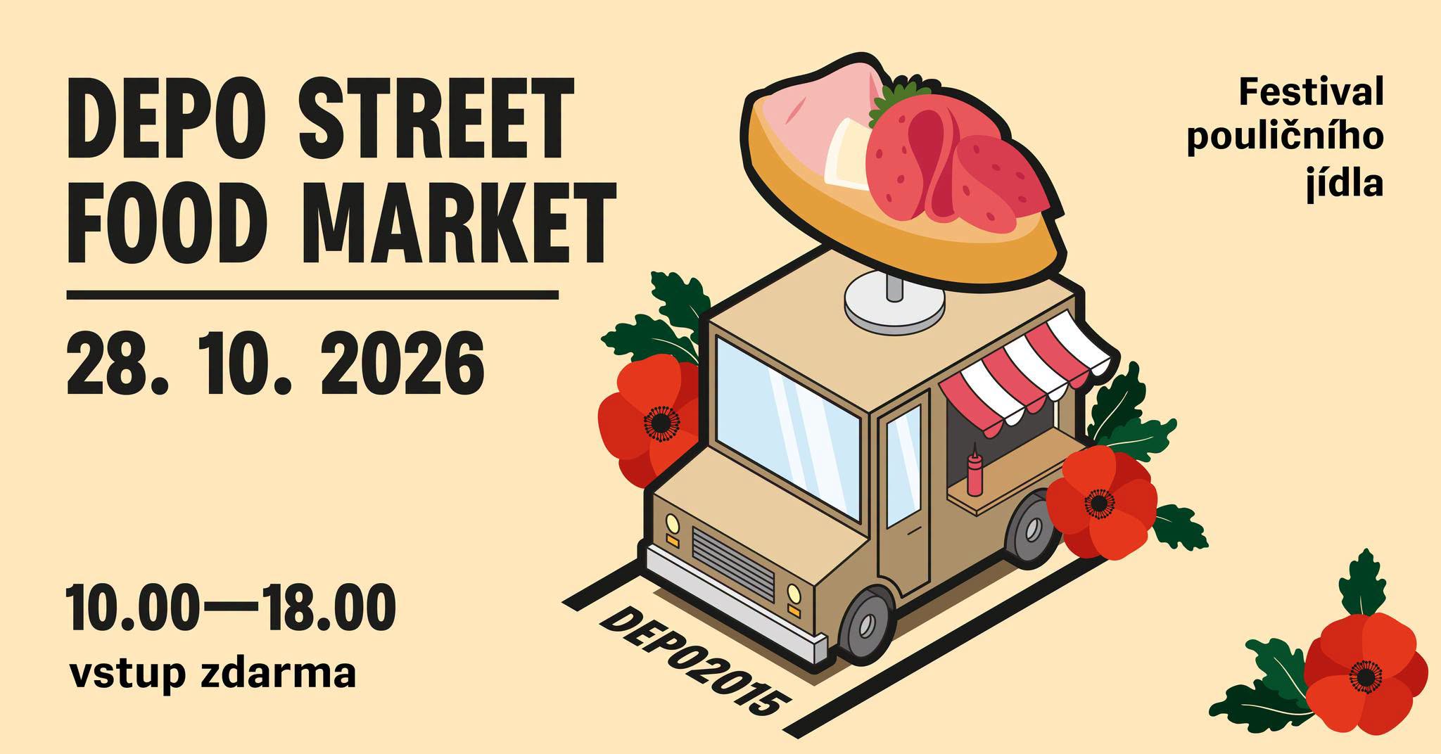 DEPO STREET FOOD MARKET | ŘÍJEN 2026 — WED 28 OCT