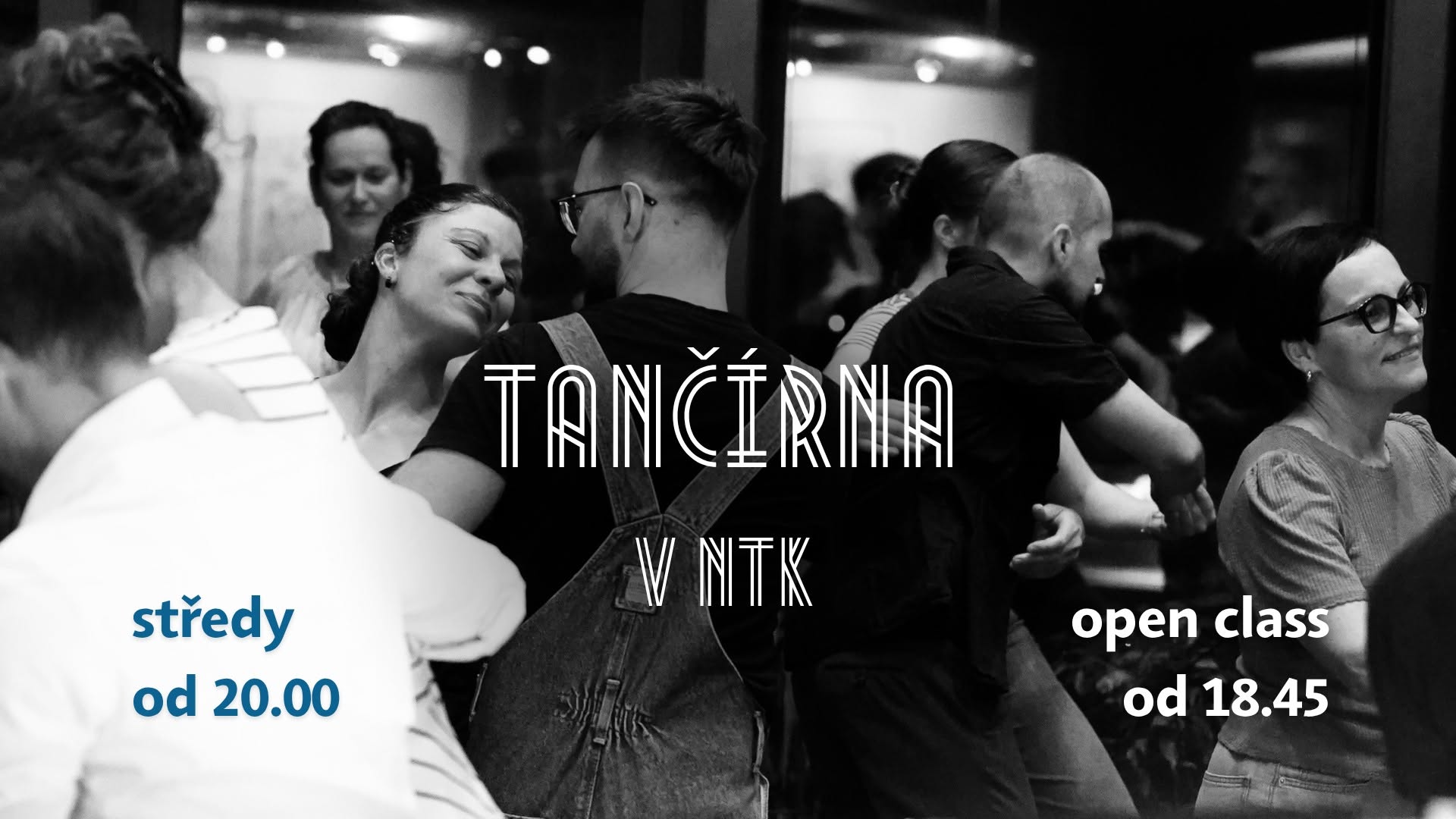 Swingová tančírna v NTK & otevřená taneční lekce — WED 7 OCT