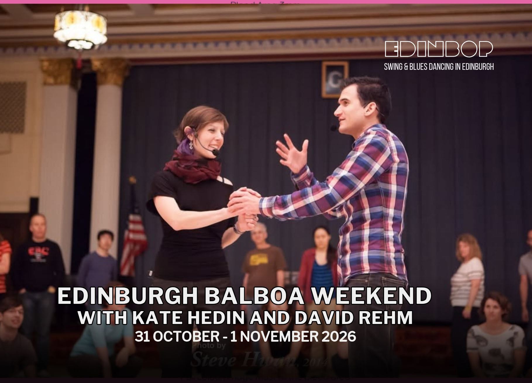 Edinburgh Balboa Weekend with Kate and David — SAT 31 OCT – SUN 1 NOV