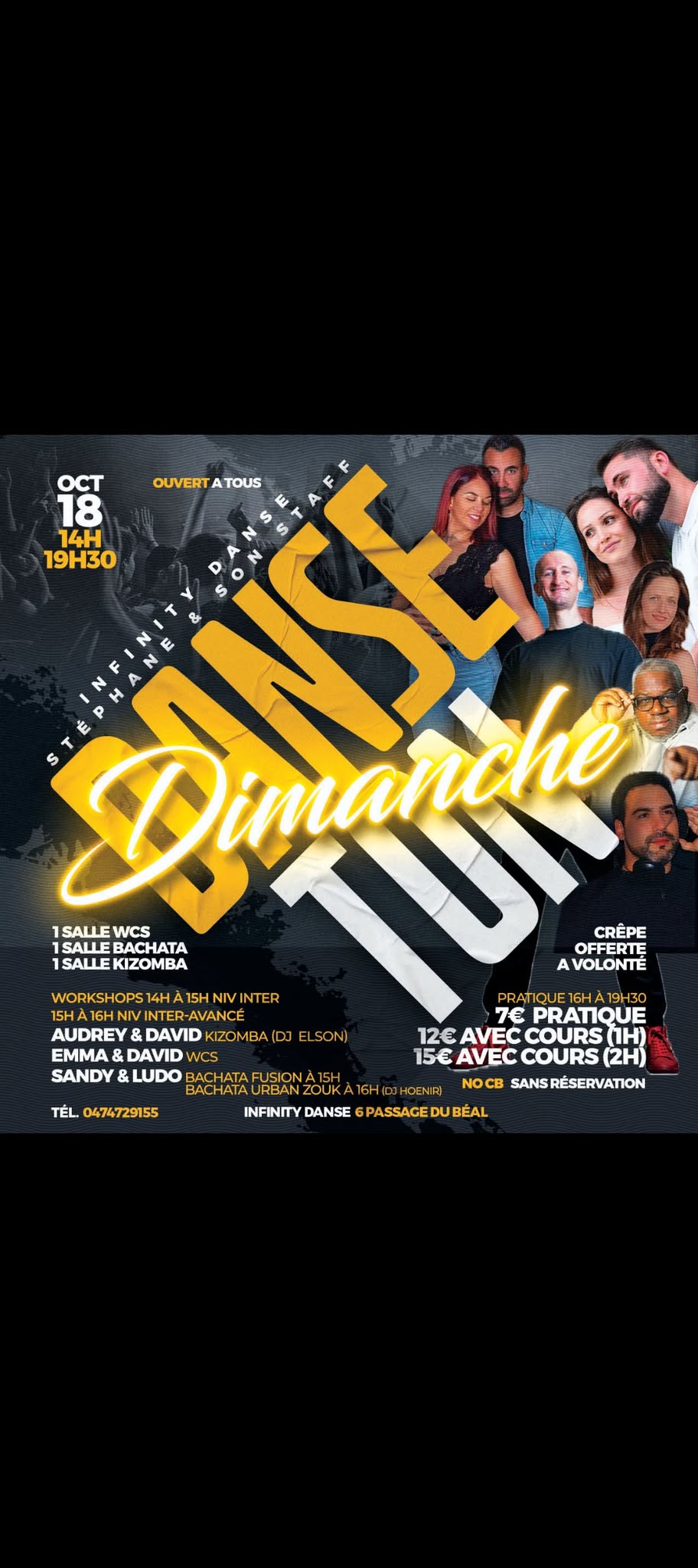 danse ton dimanche — SUN 18 OCT