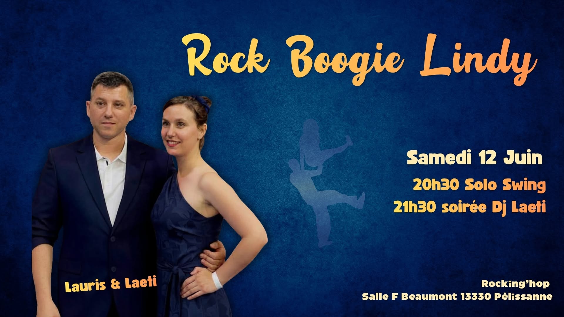 Soirée Rock Boogie Lindy samedi 12 juin — SAT 12 JUN 2027