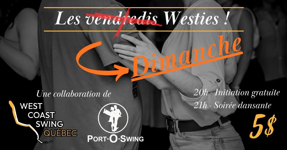 Dimanche Westie — MON 5 OCT