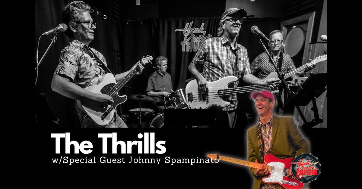 The Thrills W/ Johnny Spampinato — SUN 4 OCT