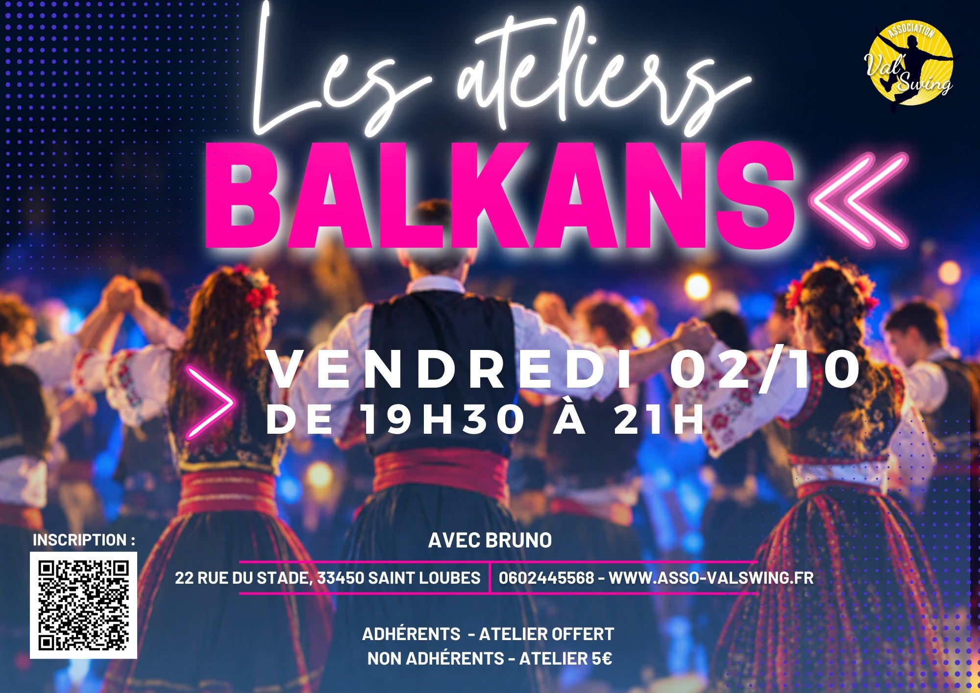 Atelier Balkan — FRI 2 OCT