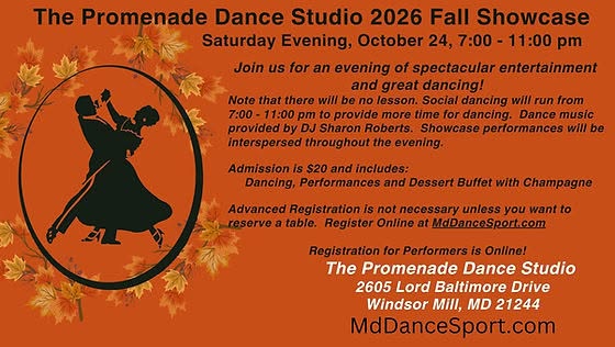 Fall Dance Showcase at The Promenade Dance Studio!! — SAT 24 – SUN 25 OCT