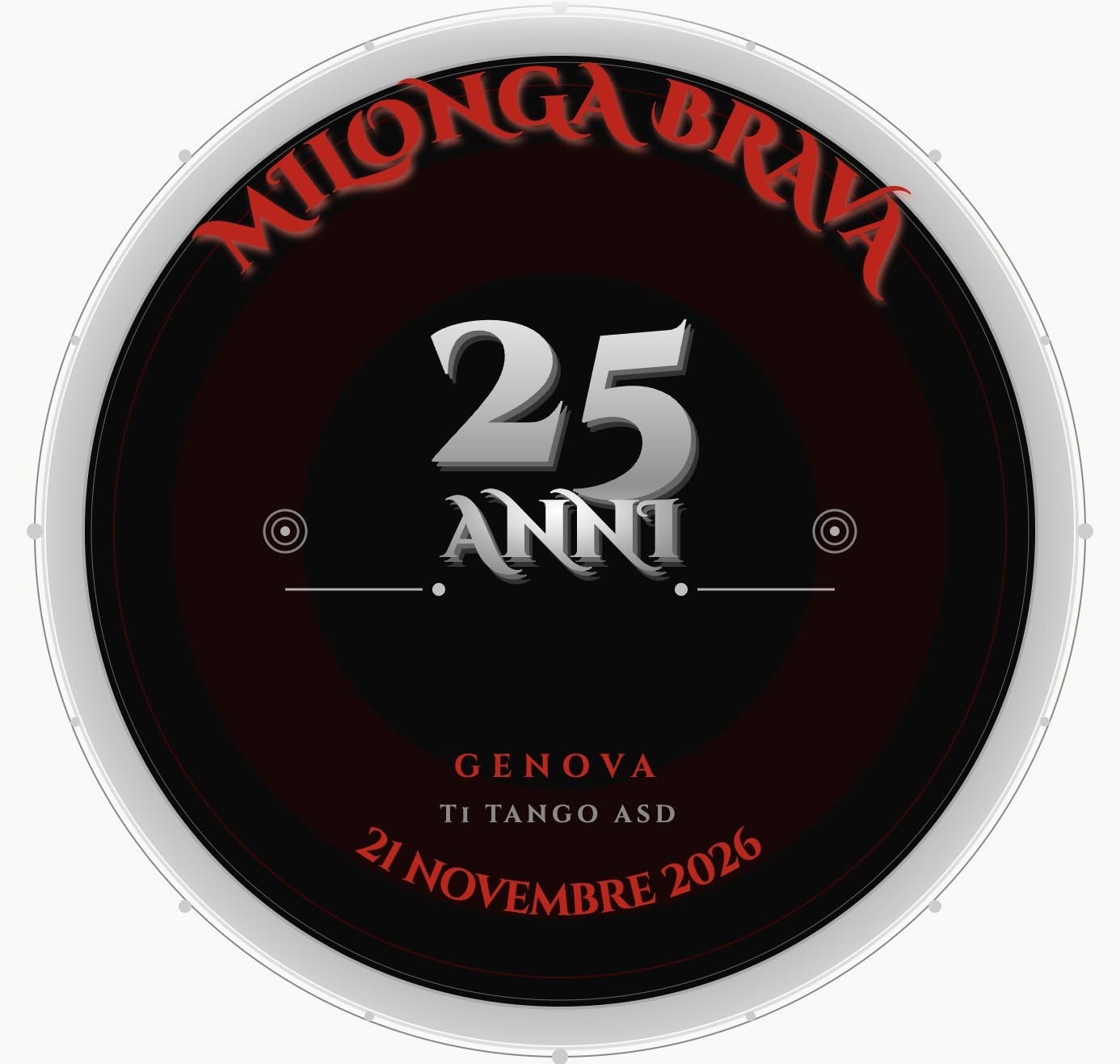 25 ANNI - CUMPLE della MILONGA BRAVA - GENOVA — SAT 21 – SUN 22 NOV