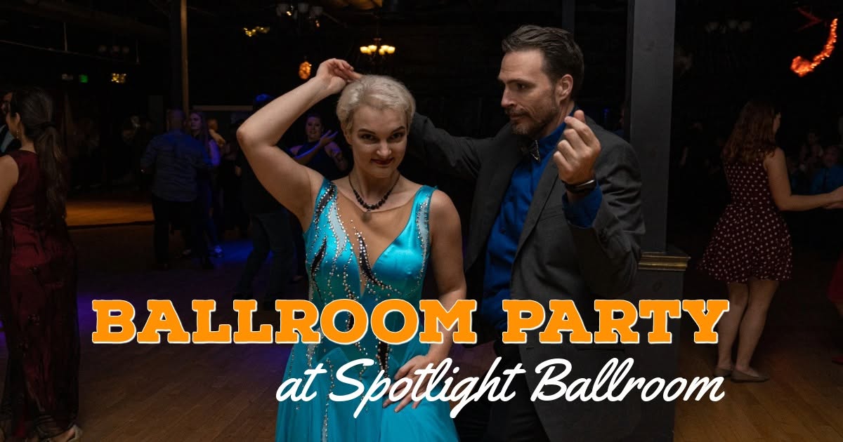 1st Saturday Ballroom Social Dance (October) — SUN 4 OCT