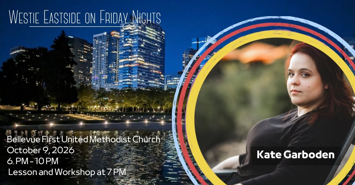 Westie Eastside on Friday Nights - Kate Garboden — SAT 10 OCT