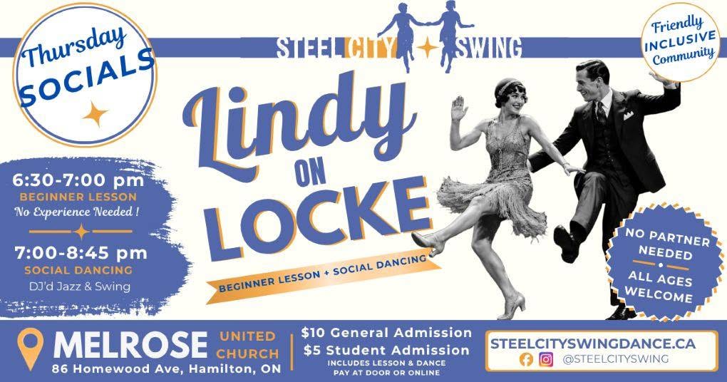 Lindy on Locke – Thursday Socials — THU 1 – FRI 2 OCT