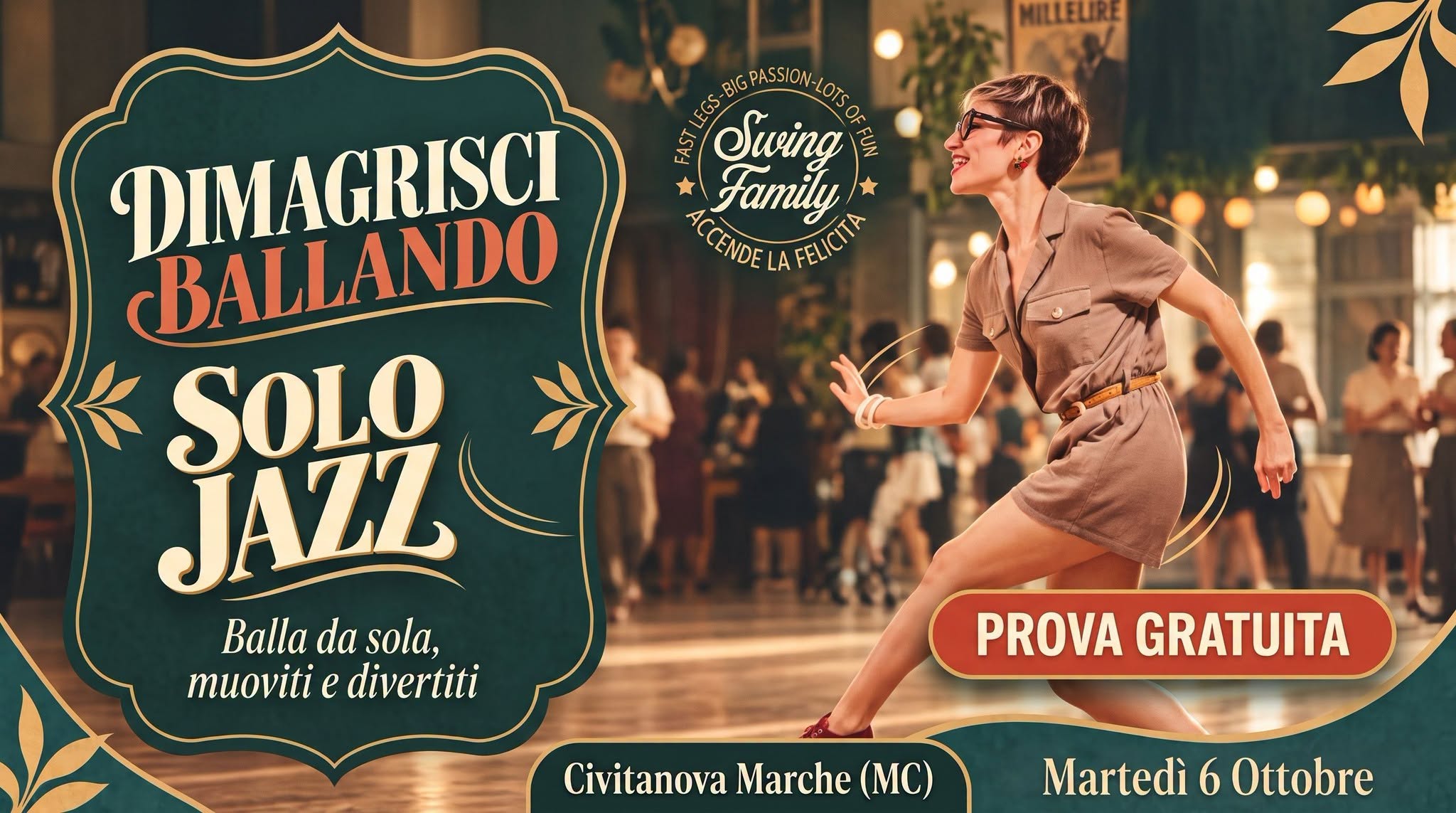 SOLO JAZZ - Dimagrisci Ballando - CIVITANOVA MARCHE — TUE 6 OCT