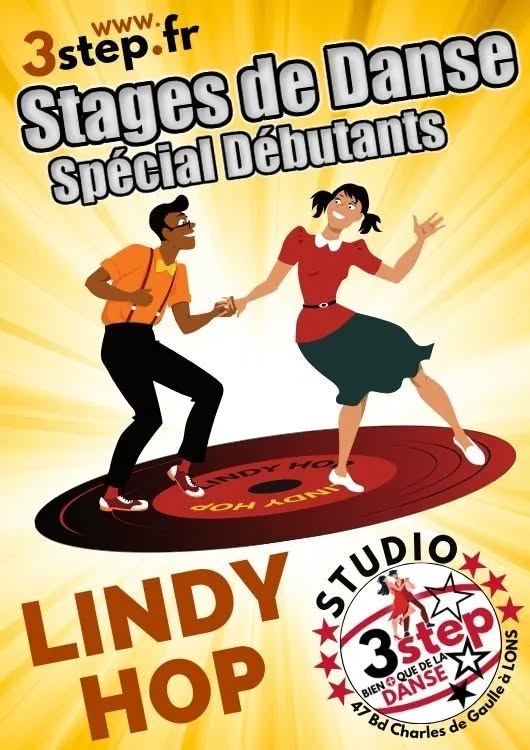 Stage de Lindy Hop Débutant avec Angela — SAT 17 OCT