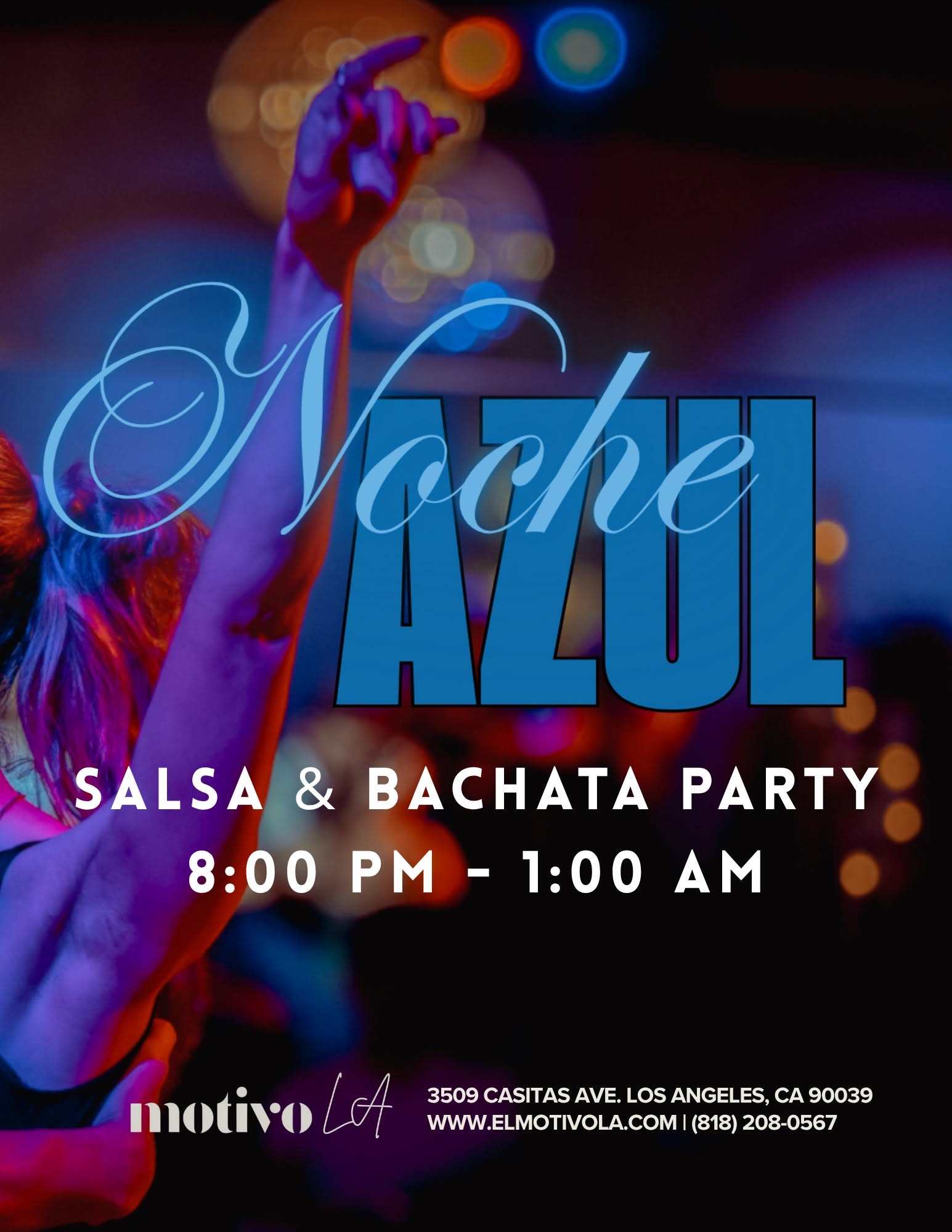 Noche Azul — SAT 14 NOV