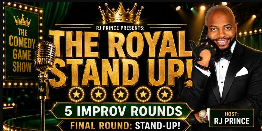 RJ Prince Presents The Royal Standup — MON 19 OCT