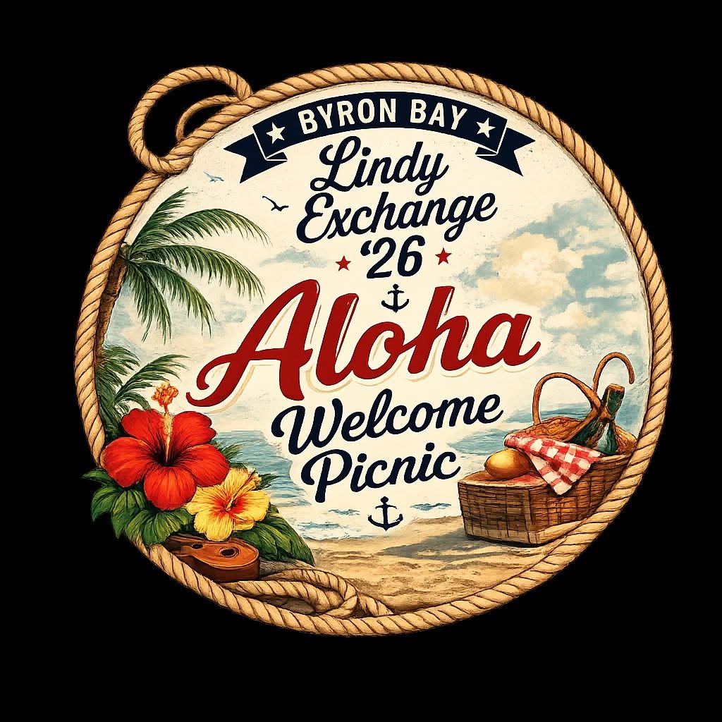 ๐บ ALOHA BEACH PICNIC - Byron Bay Lindy Exchange 2026 โ FRI 16 OCT