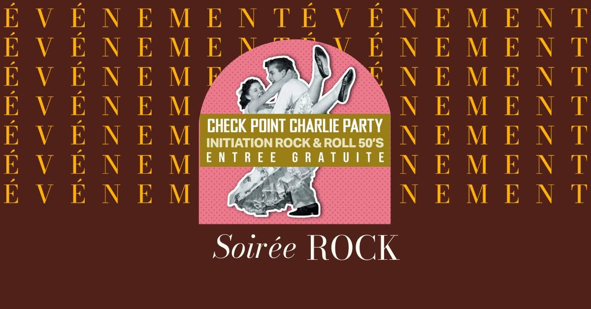 Soirée rock ! — FRI 30 OCT