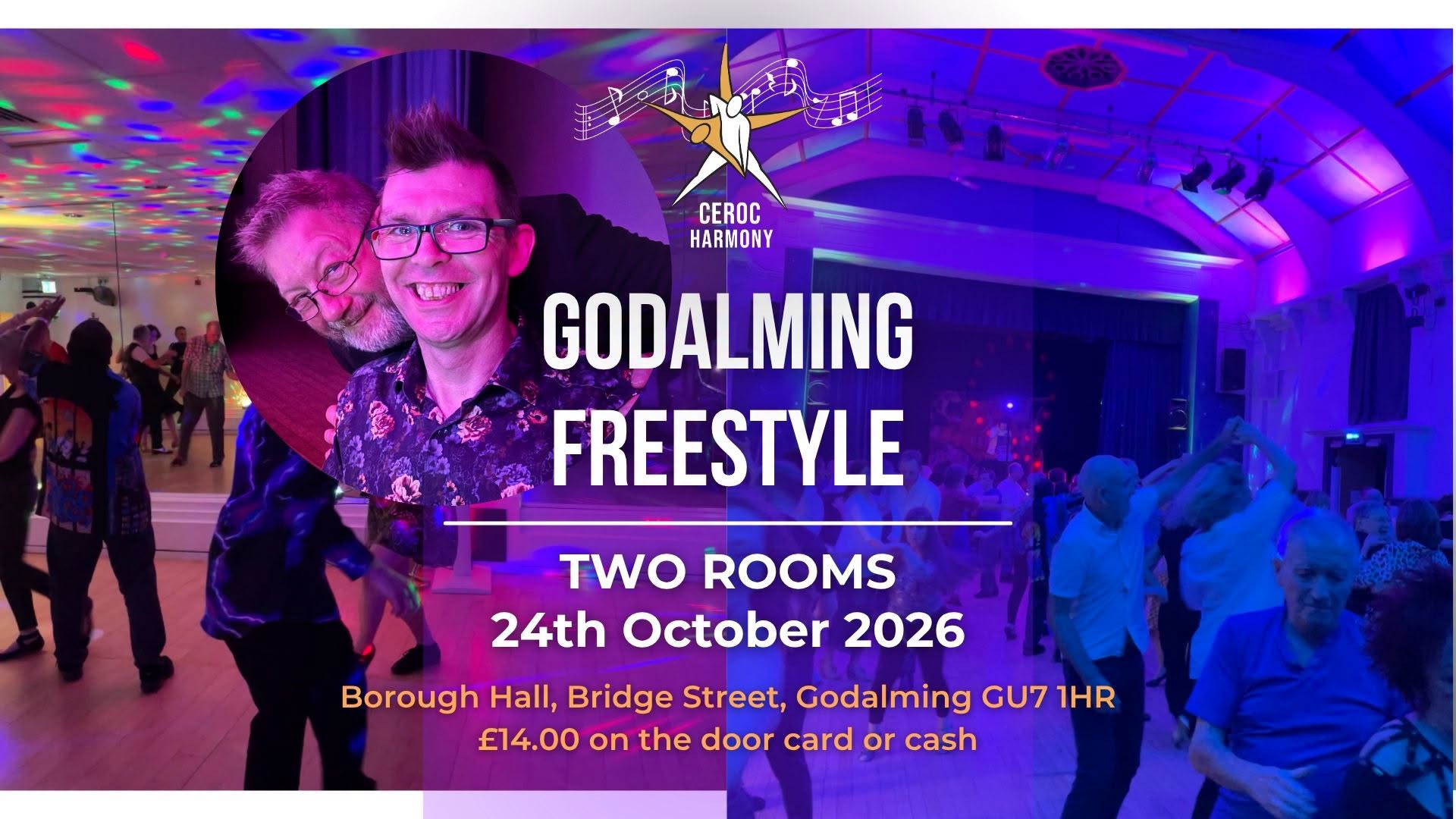 Godalming 2 Rooms Freestyle — SAT 24 OCT