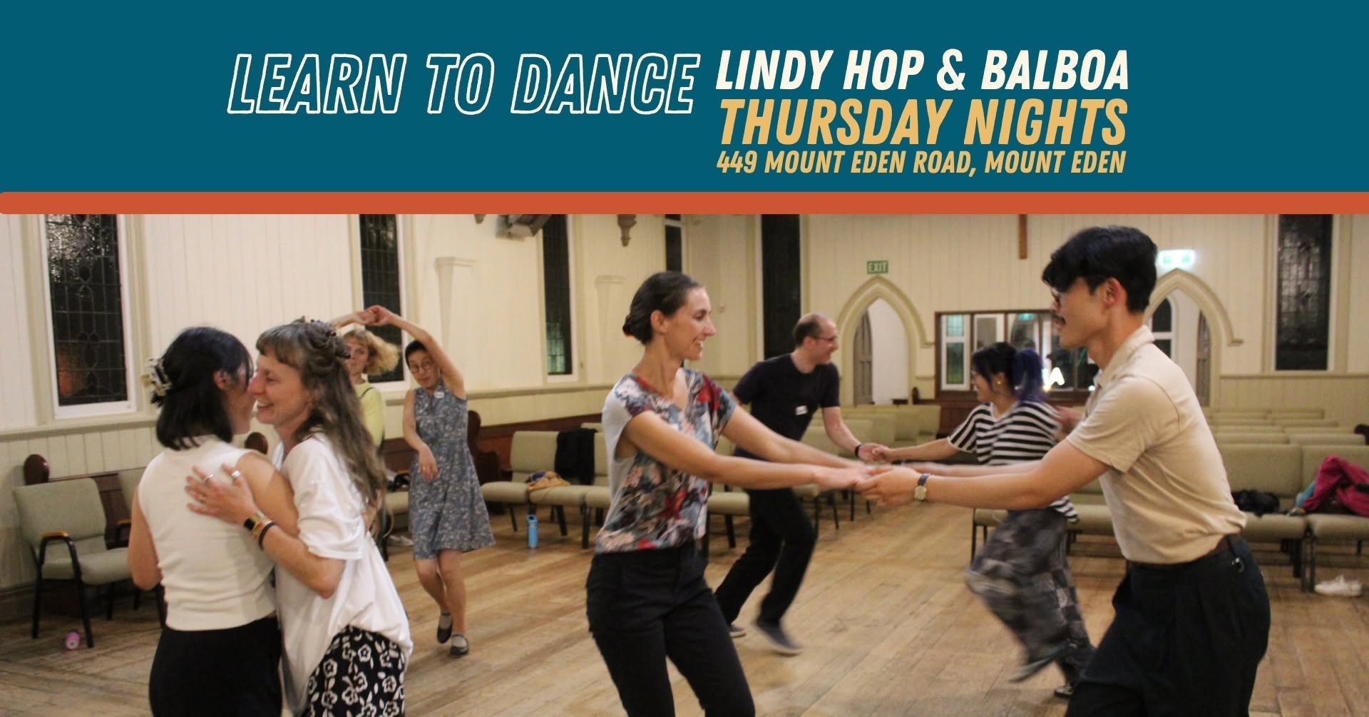 Learn to Swing Dance - Mt Eden! — THU 8 OCT