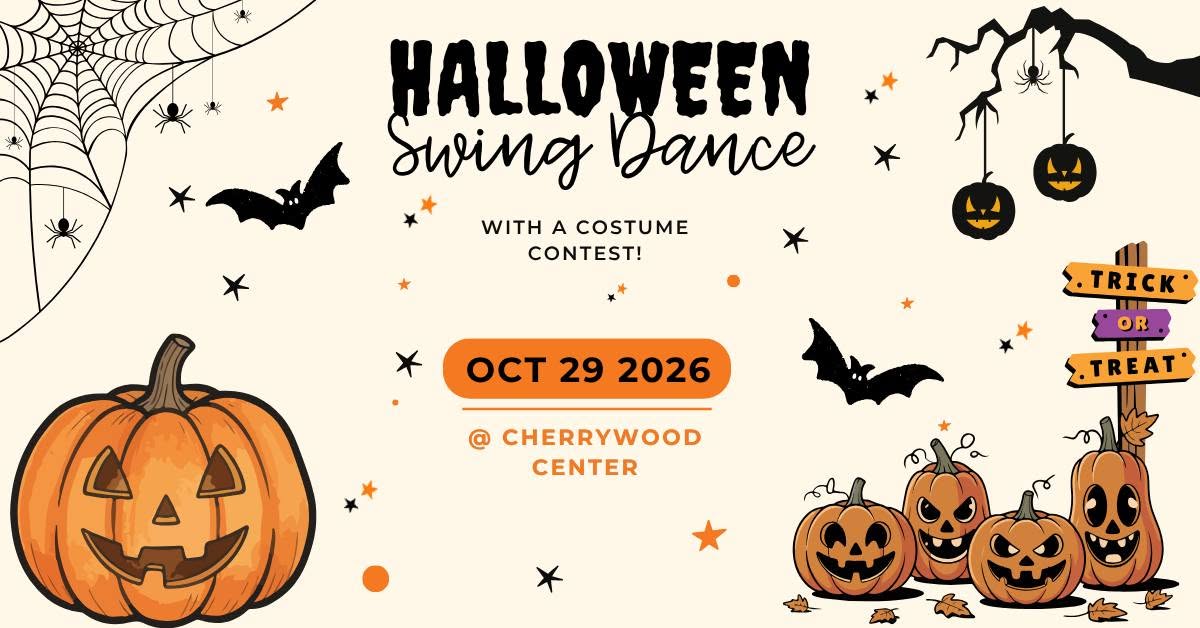 Halloween Swing Dance & Costume Contest — FRI 30 OCT
