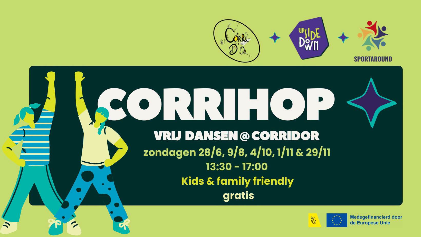 Vrij dansen @ Corrihop ✨Gratis & kids-friendly — SUN 4 OCT