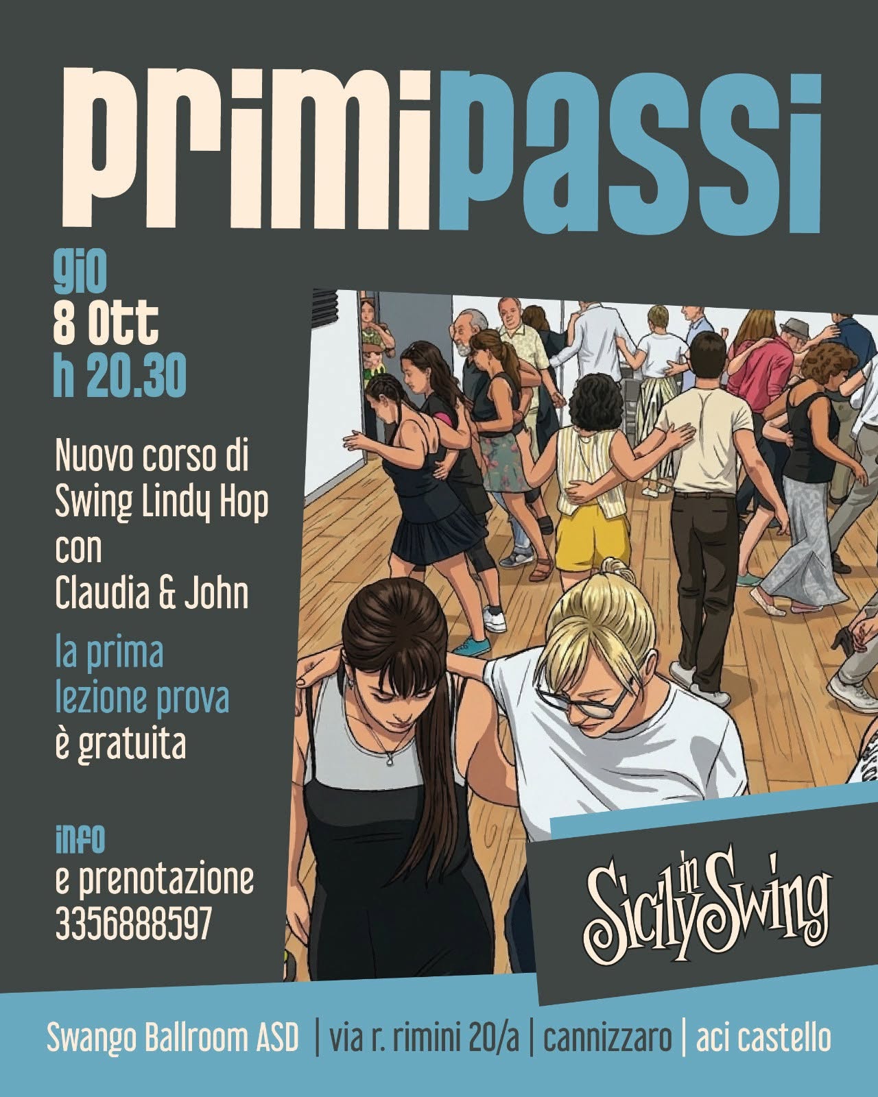 PRIMI PASSI SWING LINDY HOP β THU 8 OCT