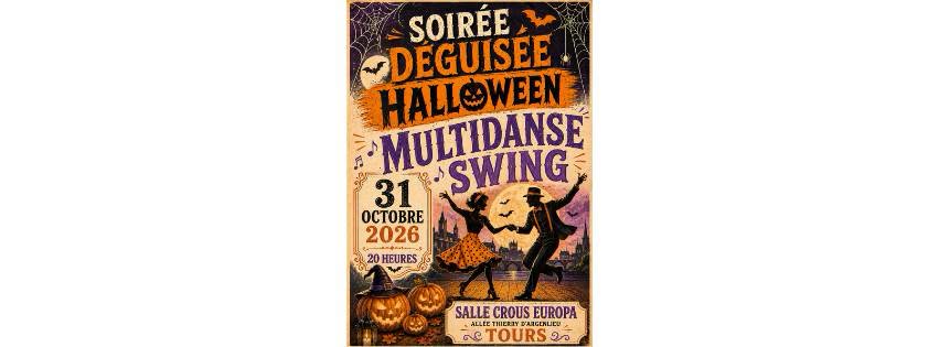 Soirée déguisée multiswing d'Halloween — SAT 31 OCT