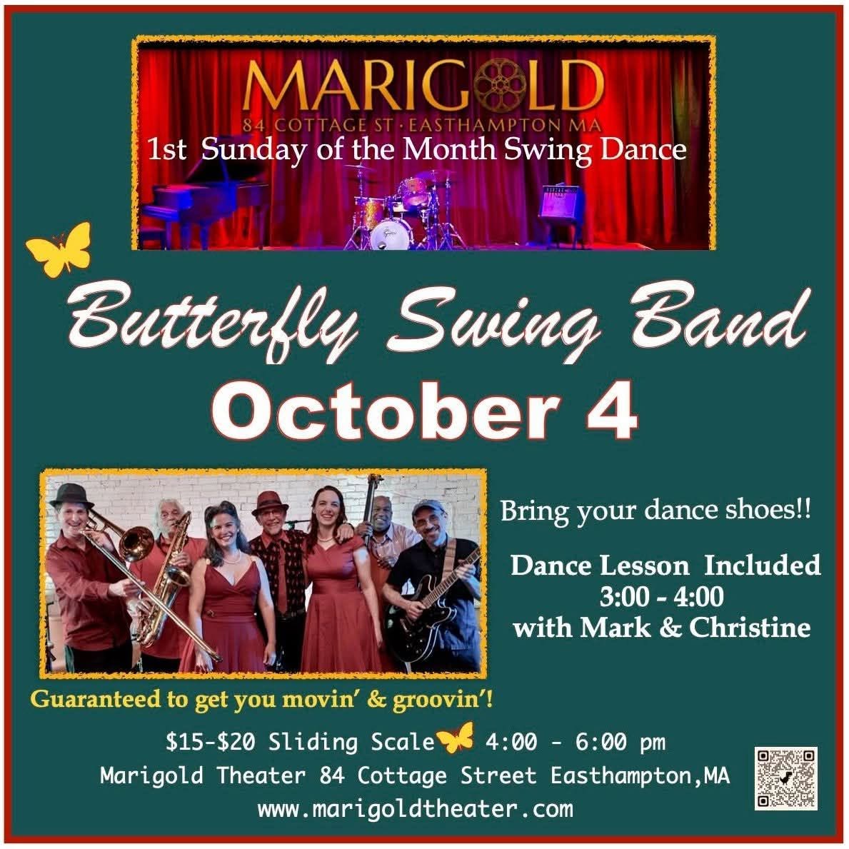 First-Sunday Swing @Marigold w/Butterfly Swing — SUN 4 OCT