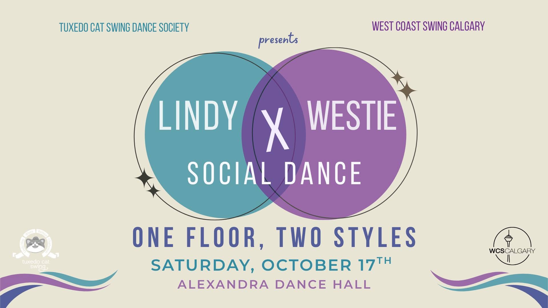 Lindy x Westie Crossover Swing Dance Social — SUN 18 OCT